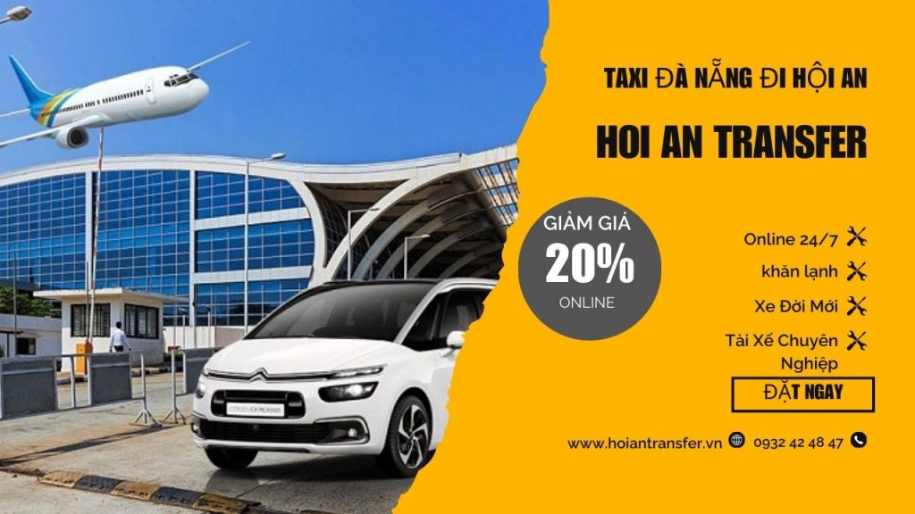 taxi sân bay đà nẵng đi hội an