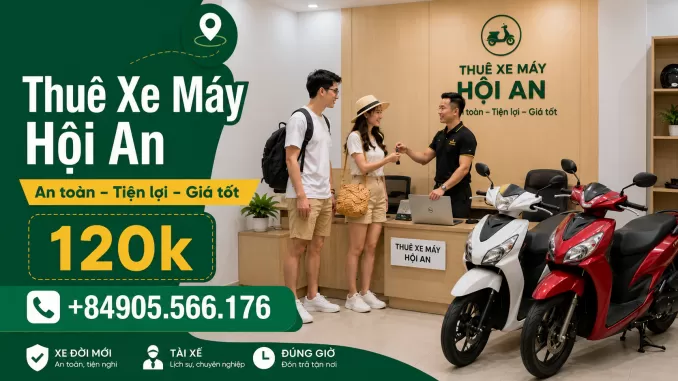 thuê xe máy hội an