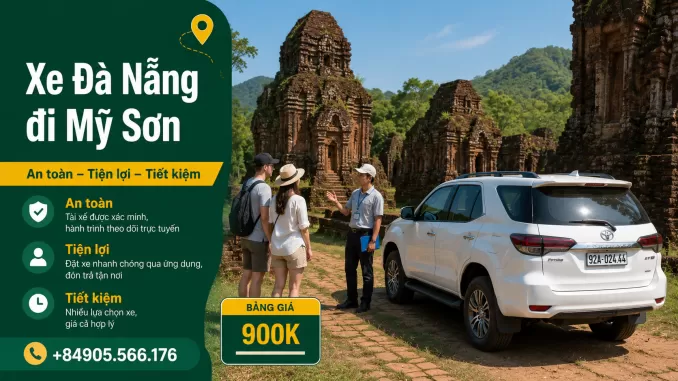 xe đà nẵng đi mỹ sơn