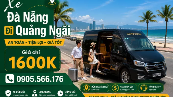 xe đà nẵng đi quảng ngãi