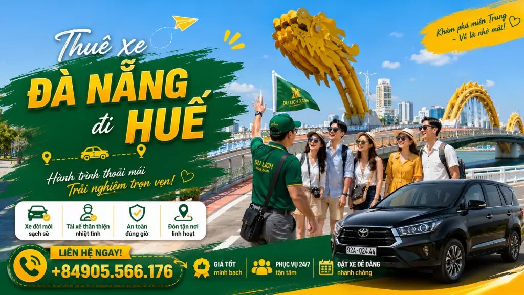 Xe Đà Nẵng đi Huế 1 xe da nang hue
