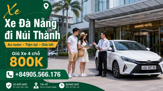 xe đà nẵng đi núi thành
