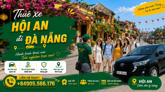 xe hội an đi đà nẵng