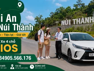 xe hội an đi núi thành