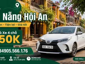 xe đà nẵng đi hội an