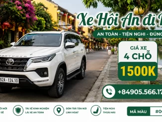xe hội an đi huế