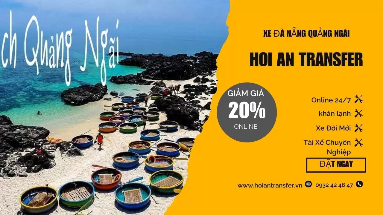 Xe Đà Nẵng đi Quảng Ngãi