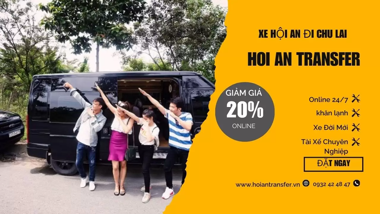 Xe Hội An đi sân bay Chu Lai