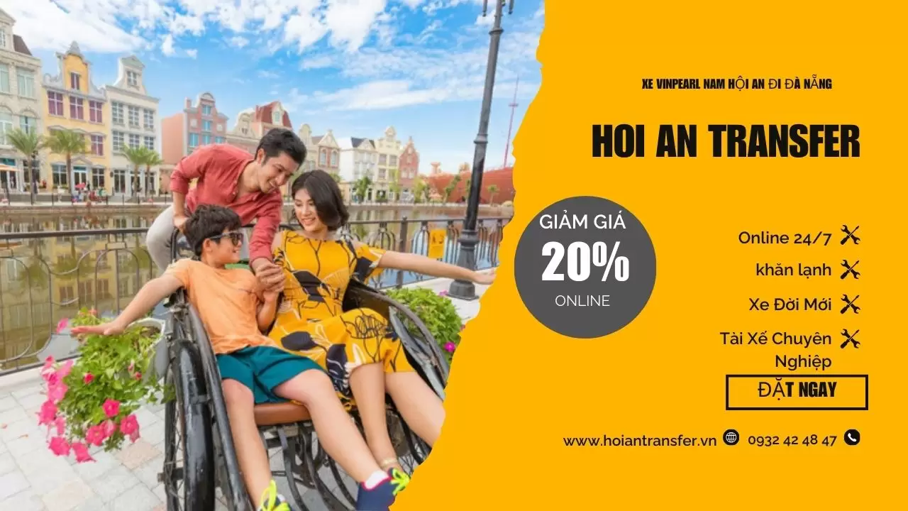 xe vinpearl nam hoi An di da nang